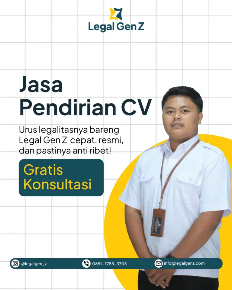 pendirian CV